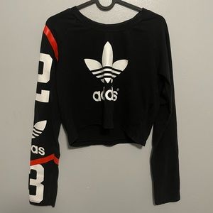 Adidas Long Sleeve Crop-Top